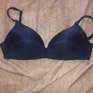 Blue bra